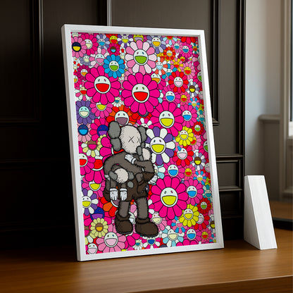 Poster Kaws Flower