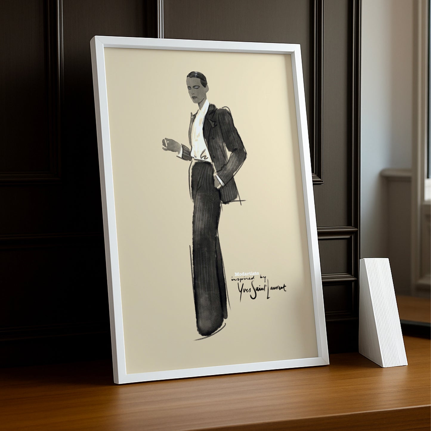 Cadre photo Yves Saint Laurent mode