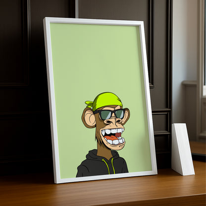 Cadre photo Bayc Ape Happy
