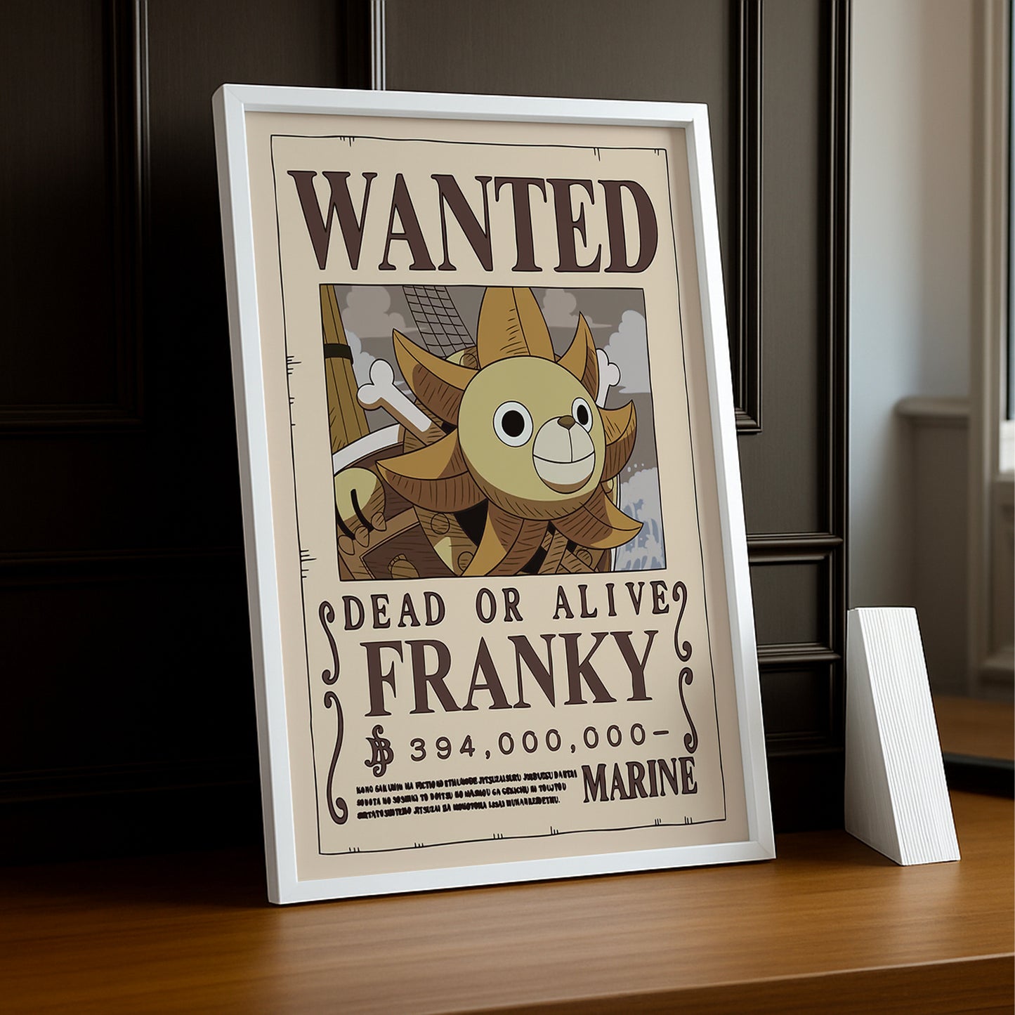 Cadre photo One Piece - Wanted Franky