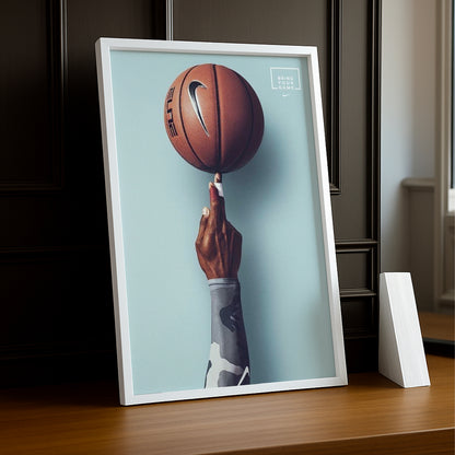 Cadre photo NBA - Nike Ballon