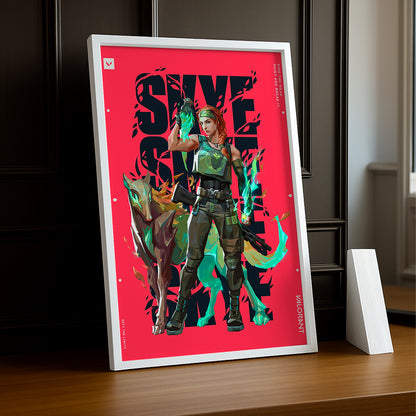 Cadre Photo Valorant - Skye