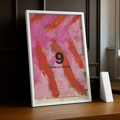 Poster Comme Des Garçons - Nine