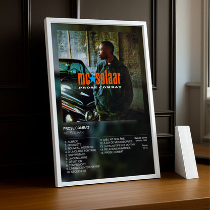 Cadre photo Prose combat McSolaar