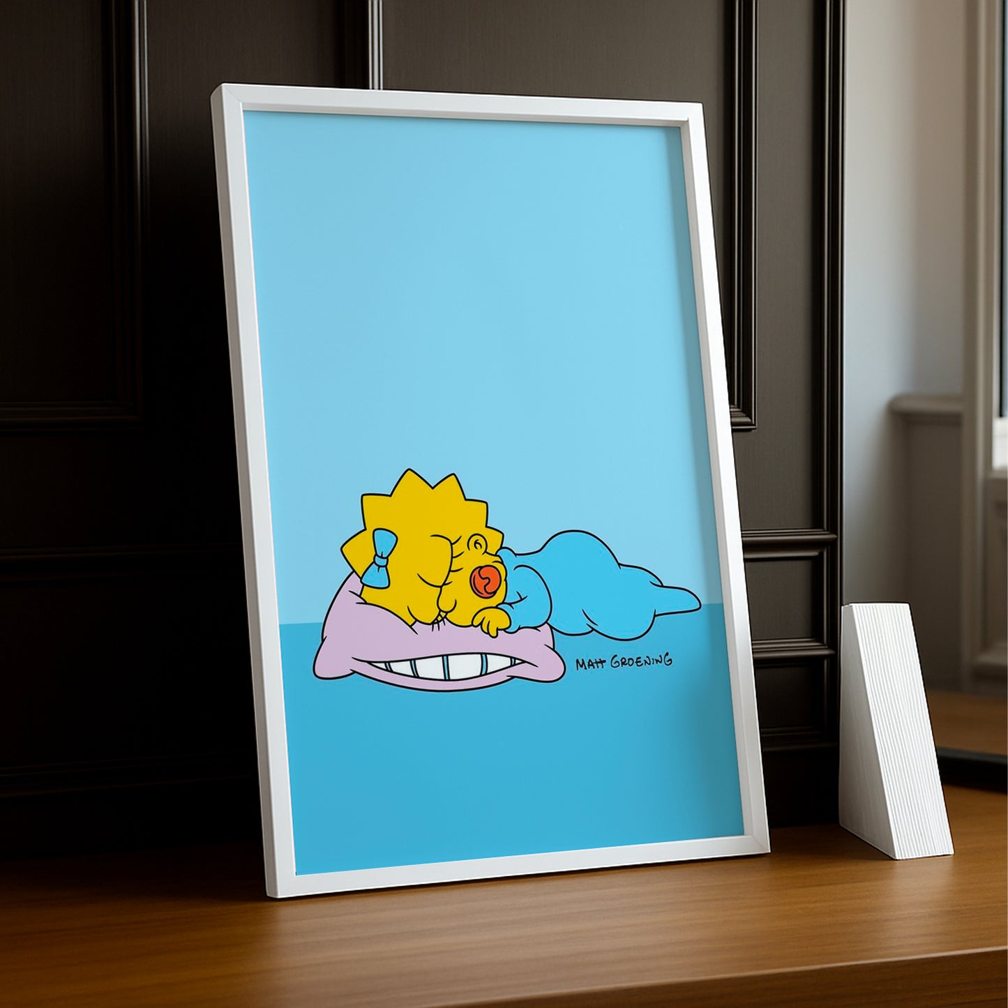 Cadre Photo Les Simpsons - Maggie Simpson Sleeping