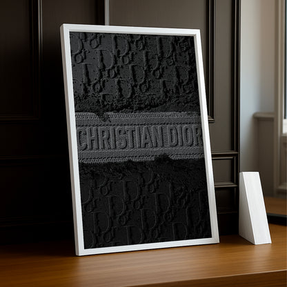 Cadre photo Christian Dior Black