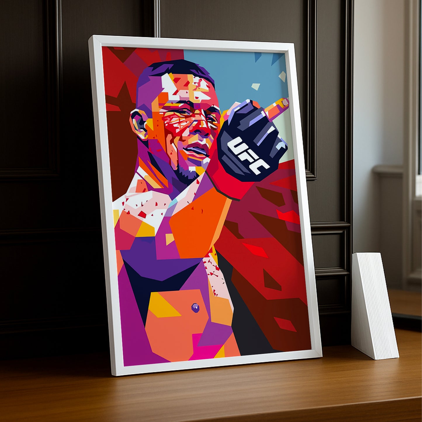 Cadre photo UFC - Illustration de Nate Diaz