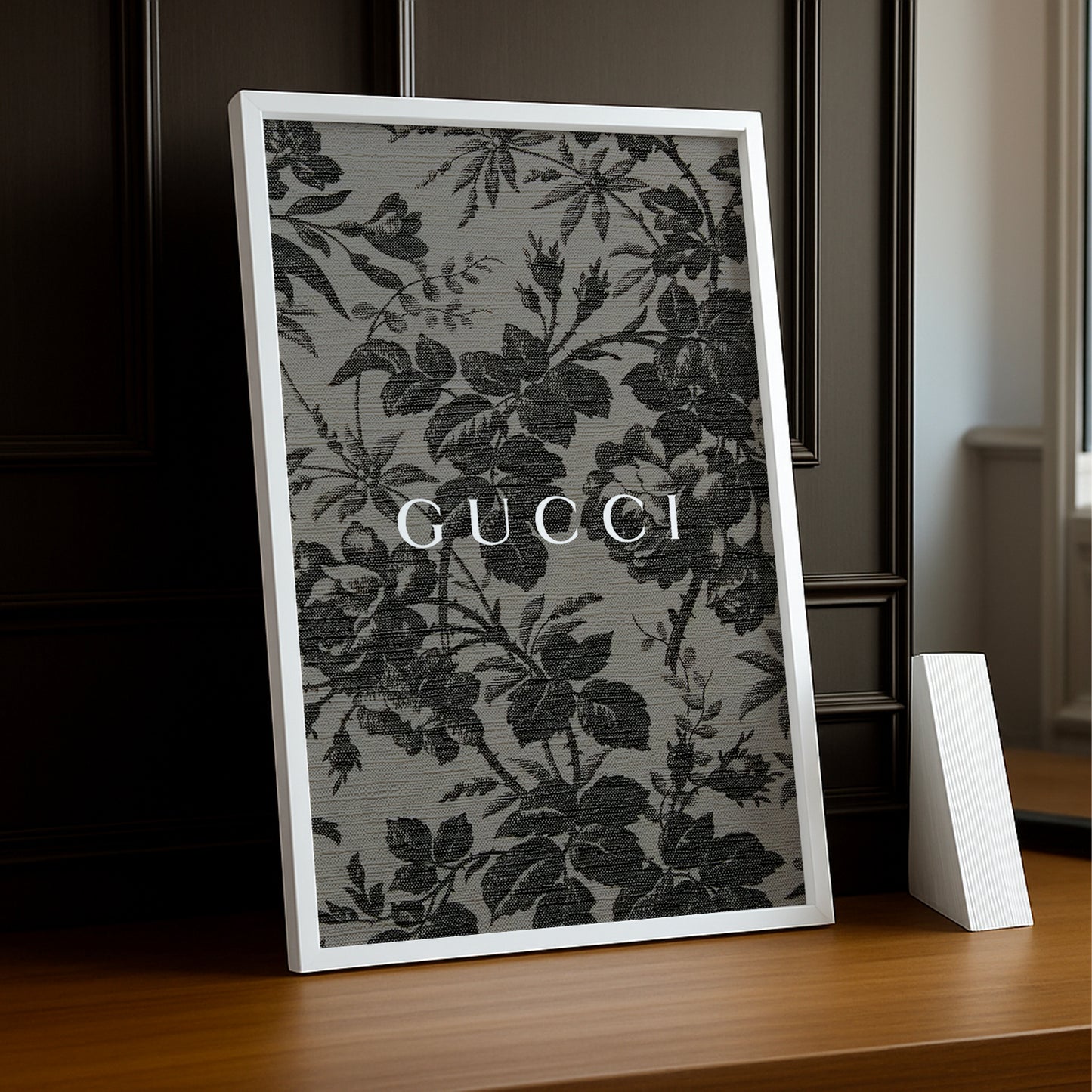 Cadre Photo Gucci - Tapisserie noir