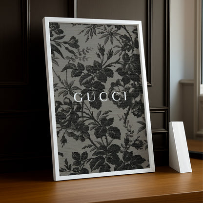 Cadre Photo Gucci - Tapisserie noir