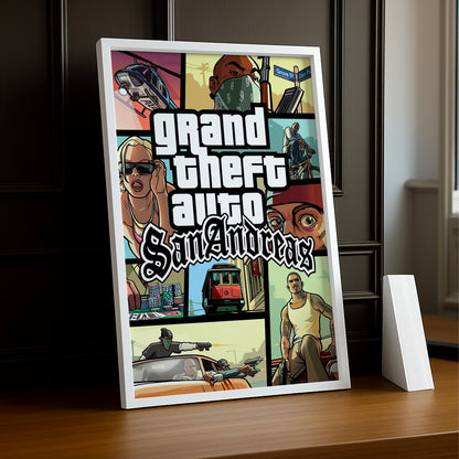 Poster Grand Theft Auto - San Andreas