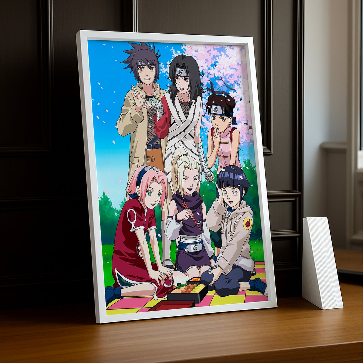 Cadre Photo Naruto - Girls on Picnic