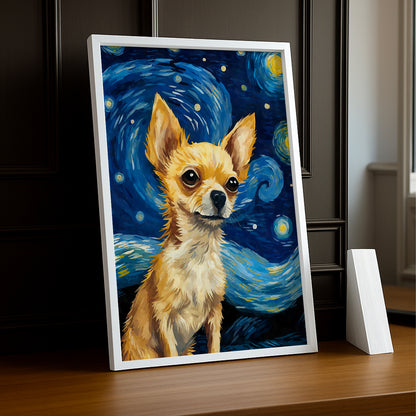 Cadre Photo Chien - Chiwawa illustration