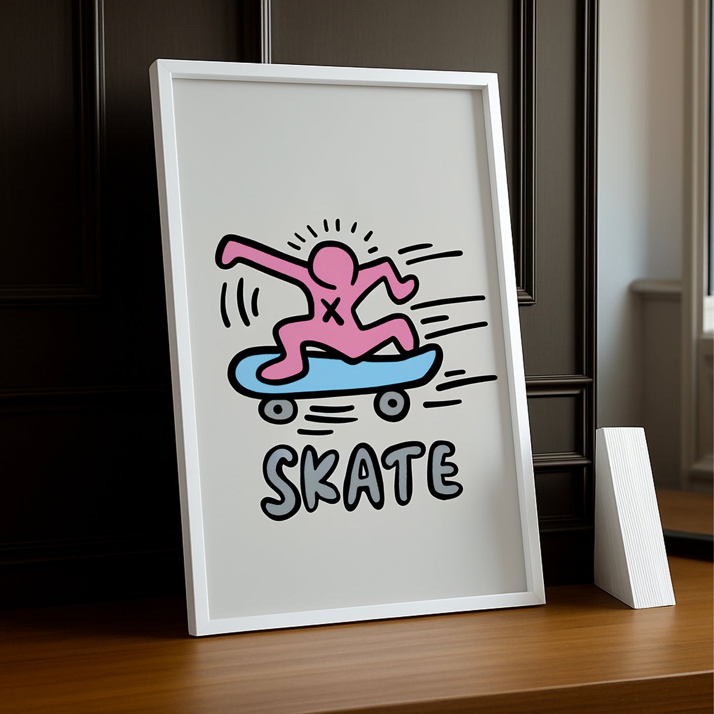 Cadre photo Keith Haring