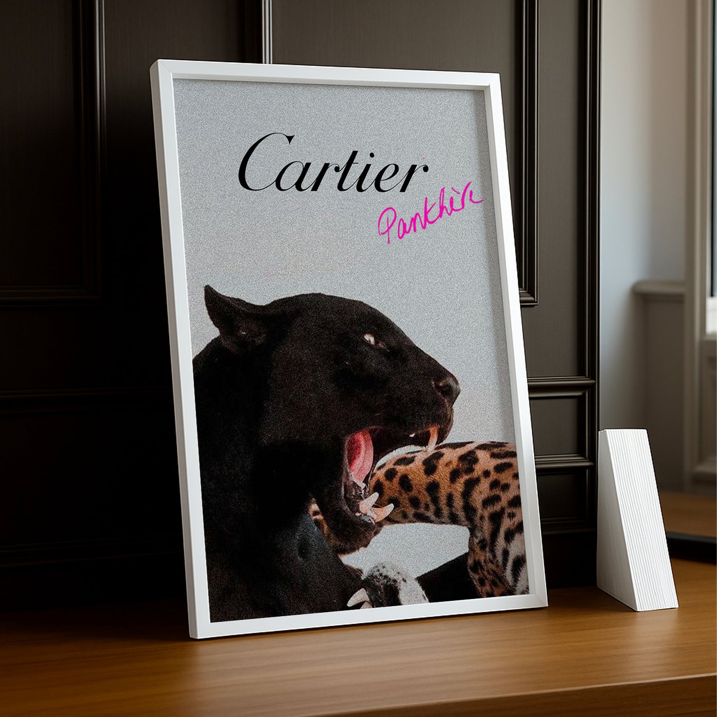 Cadre photo Cartier - Panthère Rose