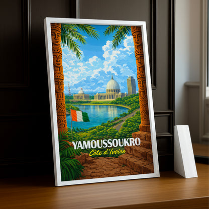 Cadre Photo Afrique - Côte d'Ivoire Yamoussoukro