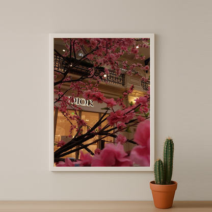 Cadre photo Dior Aethestic Pink Rose