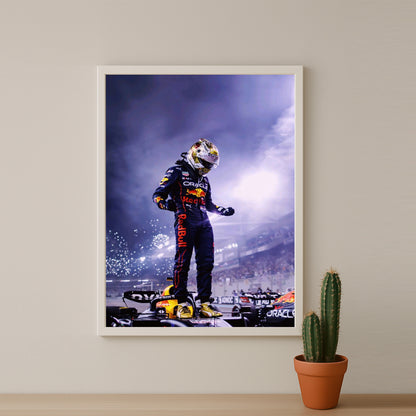 Poster encadrée Formule 1
