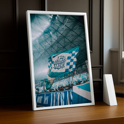 Cadre Photo Olympique de Marseille - Tribunes