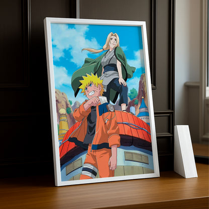 Cadre Photo Naruto - Naruto and Tsunade