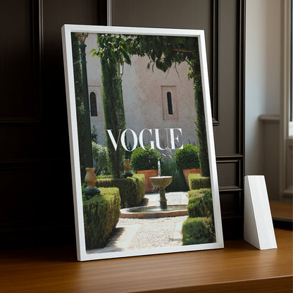 Poster Photo Vogue - Fontaine