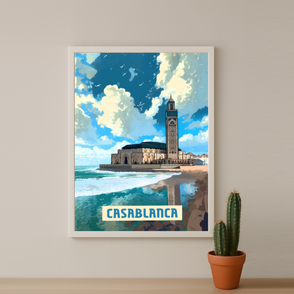 Casablanca Maroc - Poster