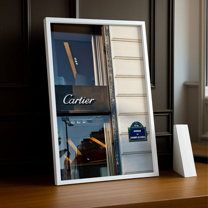 Cadre photo Cartier - Champs Elysées