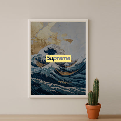 Cadre photo Supreme - Golden Wave