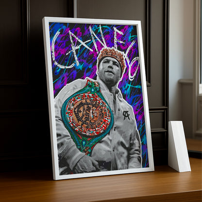 Cadre Photo Boxe - Canelo King