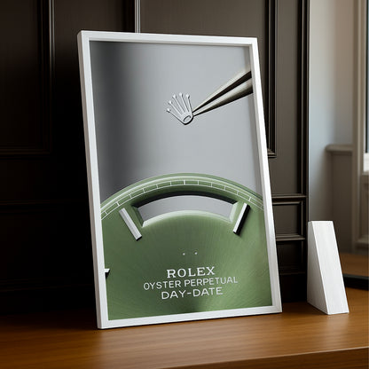 Cadre Photo Rolex - Aesthetic Green