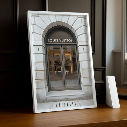 Cadre photo Louis Vuitton magasin