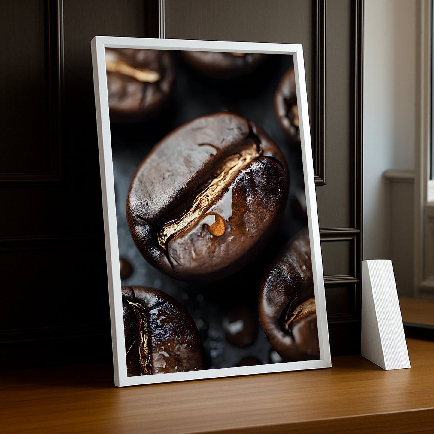 Cadre photo Coffee Lover - Graine de café