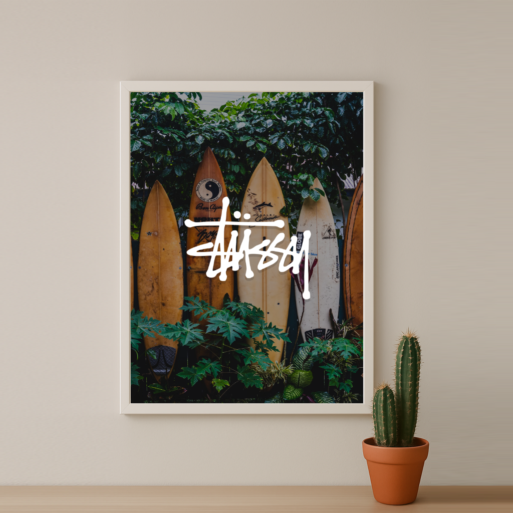 Stüssy - Planche de Surf Jungle