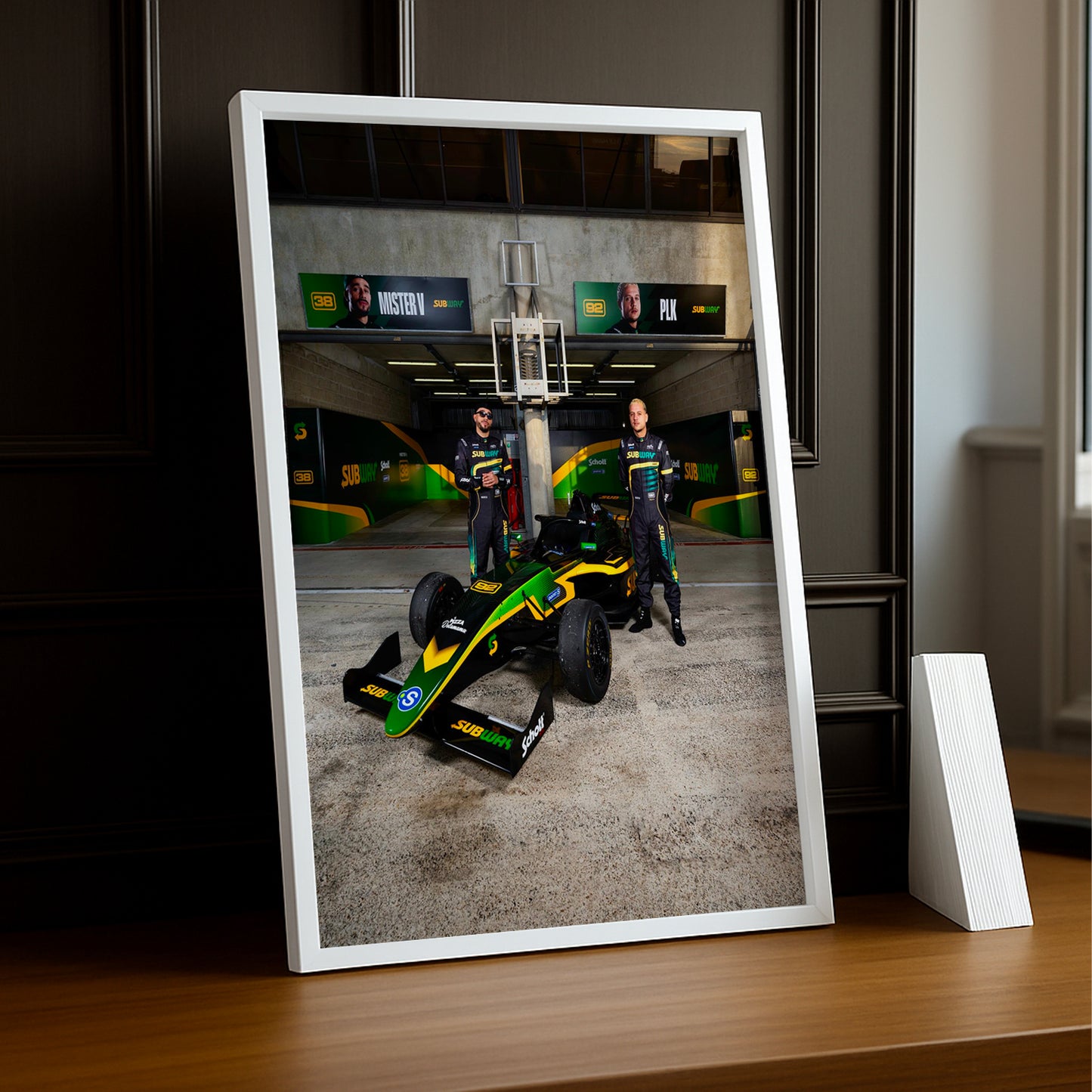 Poster encadrée GP Explorer - Écurie Subway Mister V x PLK