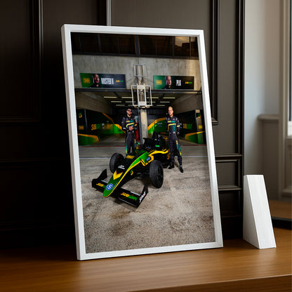 Poster encadrée GP Explorer - Écurie Subway Mister V x PLK