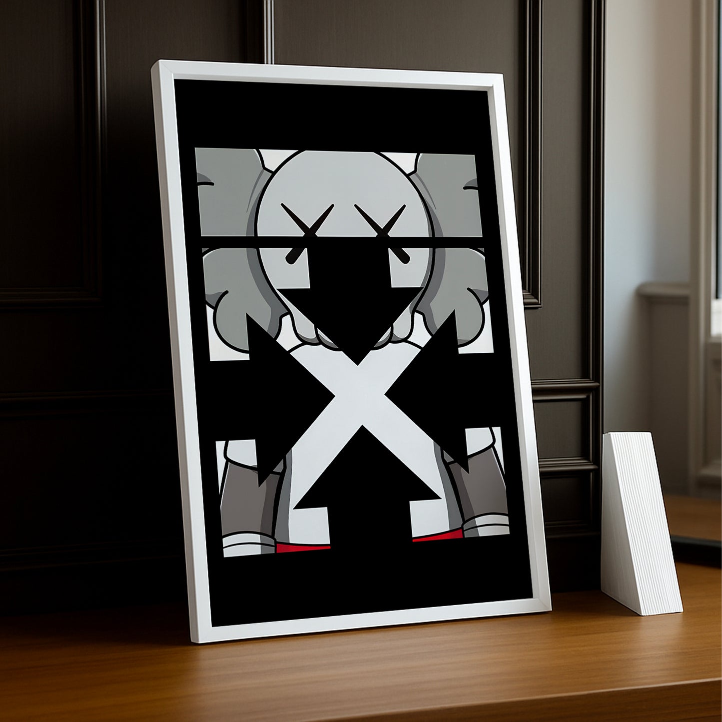 Cadre photo Off-White x Kaws