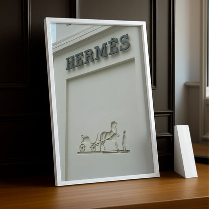 Cadre photo Hermès - Devanture