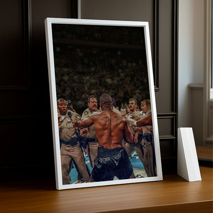 Cadre Photo Boxe - Mike Tyson Security