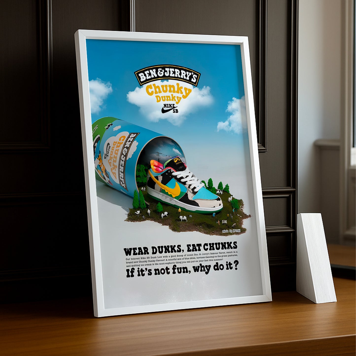 Poster Nike Ben & Jerry's Chunky Dunky