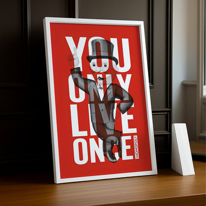 Monopoly You Only Live Once - Poster