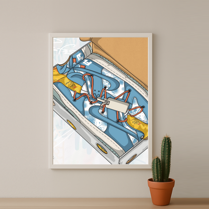 Poster Nike Sneakers box