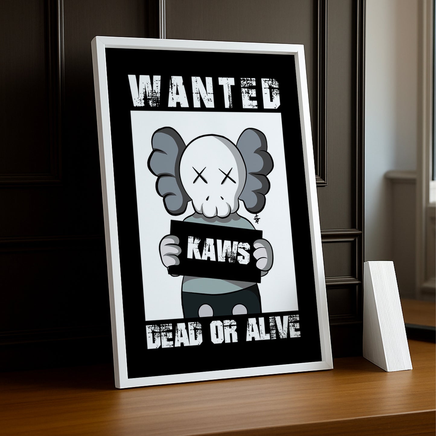 Poster Kaws Wanted