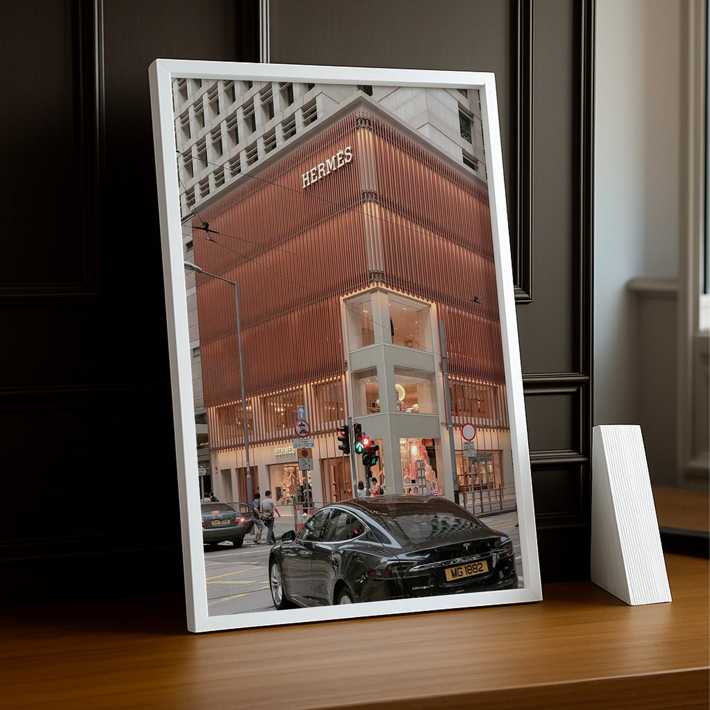 Cadre photo Hermès - Siège