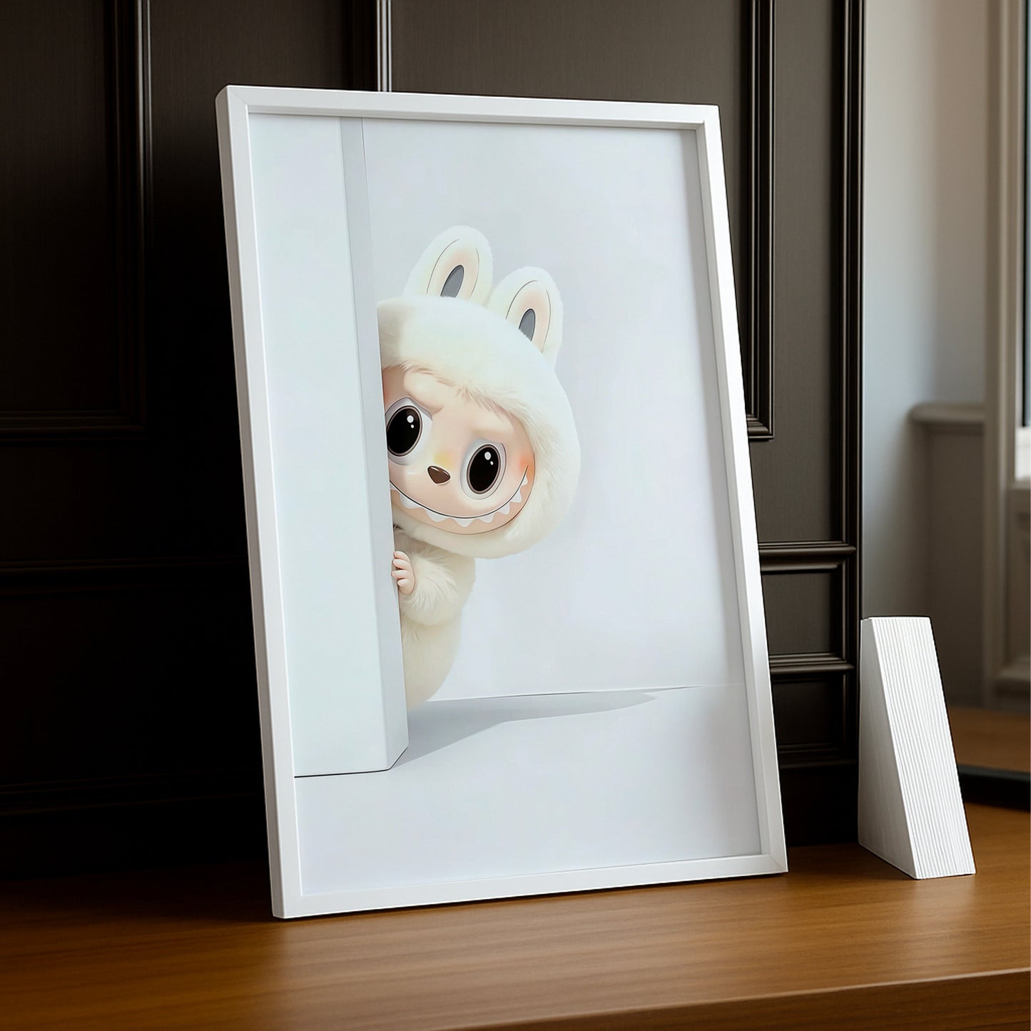 Poster Labubu White - Wall