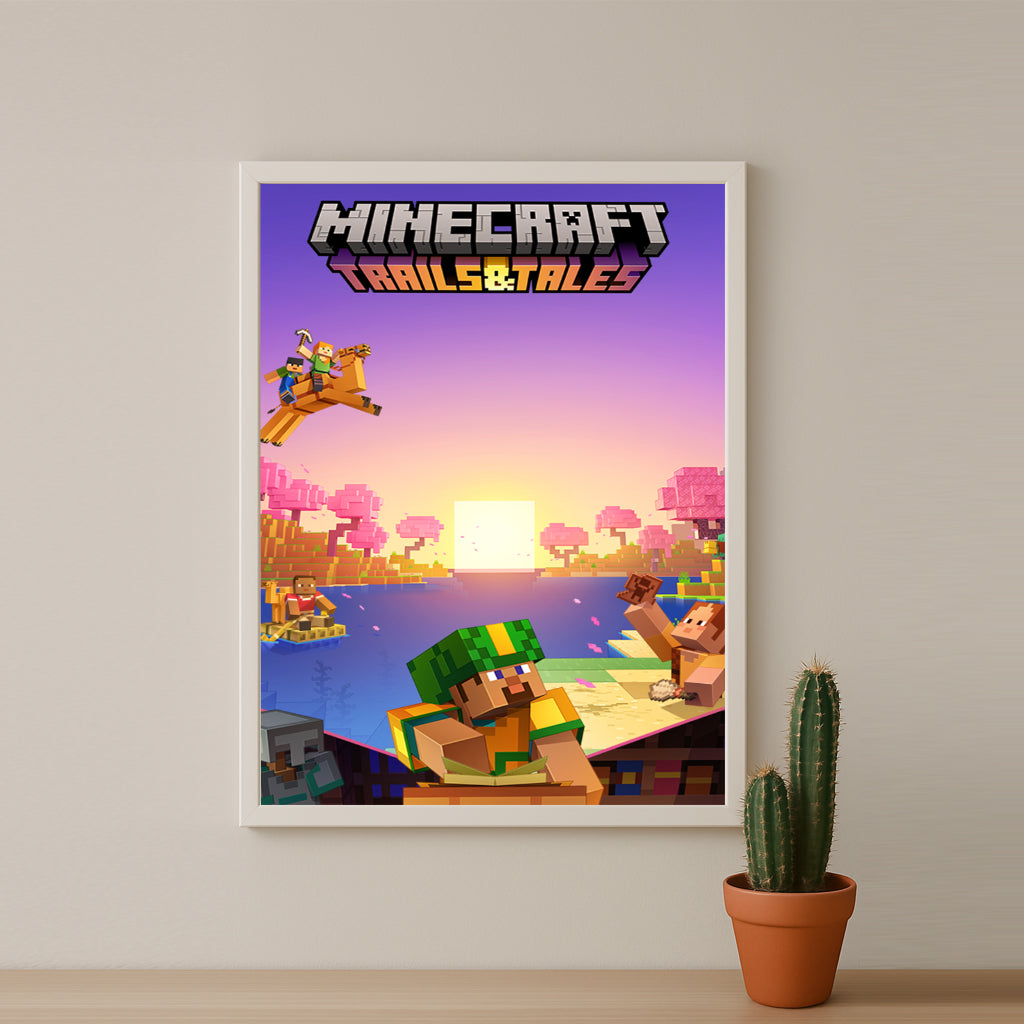 Cadre photo Minecraft - Trails & Tales