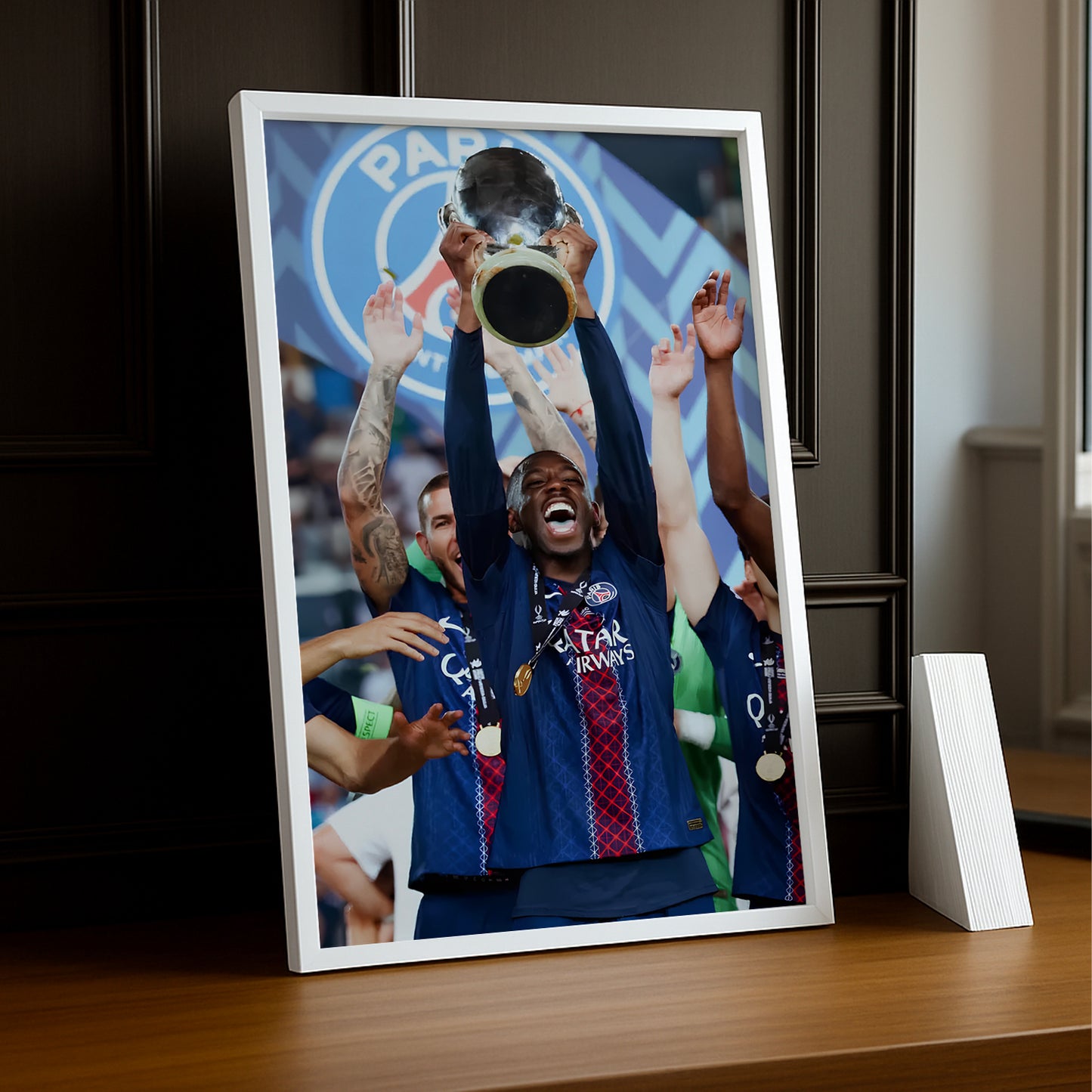 Poster d'Ousmane Dembélé Paris Saint-Germain