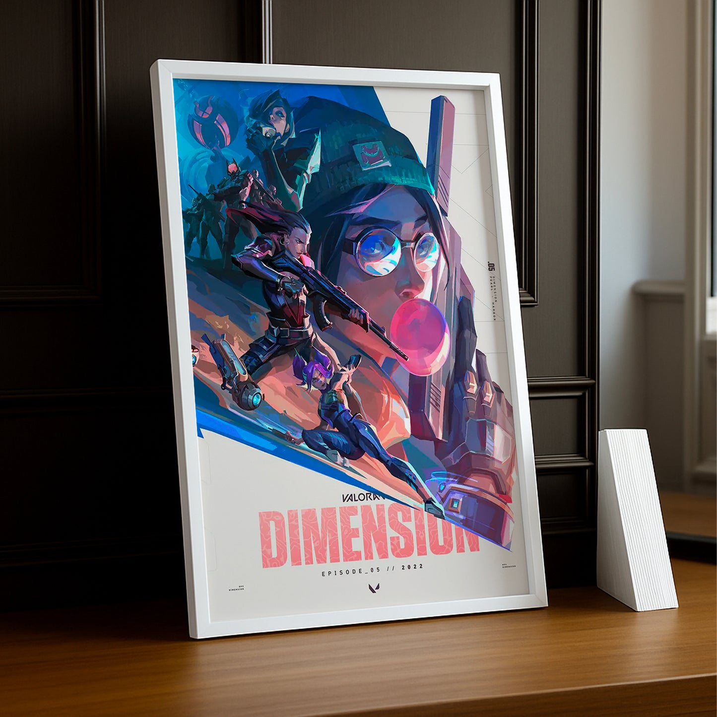 Cadre Photo Valorant - Dimension