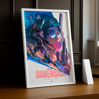 Cadre Photo Valorant - Dimension
