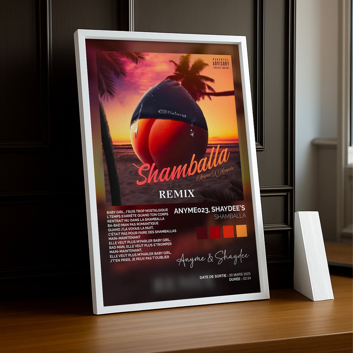 Poster Anyme03 - Titre Shamballa