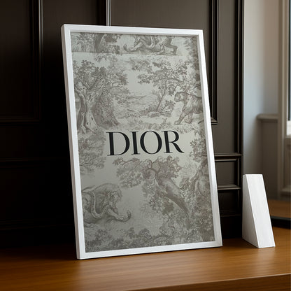 Cadre photo Christian Dior - Gris