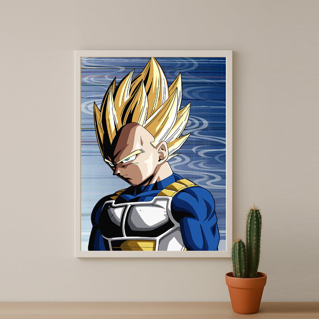 Poster Dragon Ball Z - Vegeta Super Saiyan